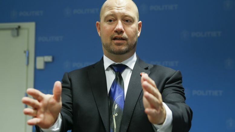 Minister of Justice and Public Security Anders Anundsen ( Progress Party )