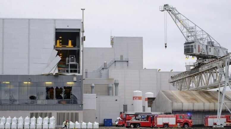 Explosion at Elkem in Kristiansand Thursday afternoon