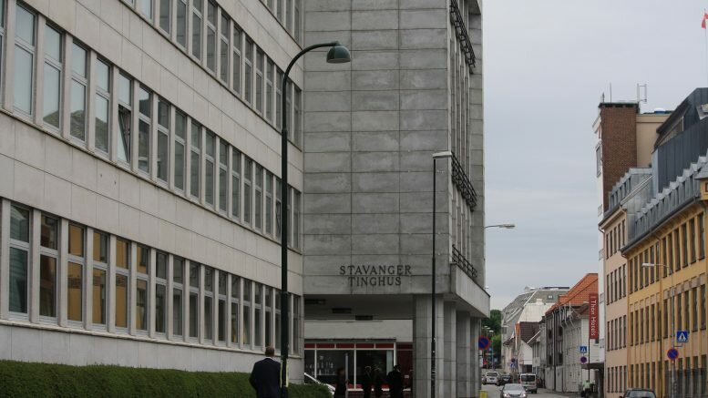 Stavanger Tingrett Stavanger District Court. Pyromaniac Police Officer defiling Gulating Murderer