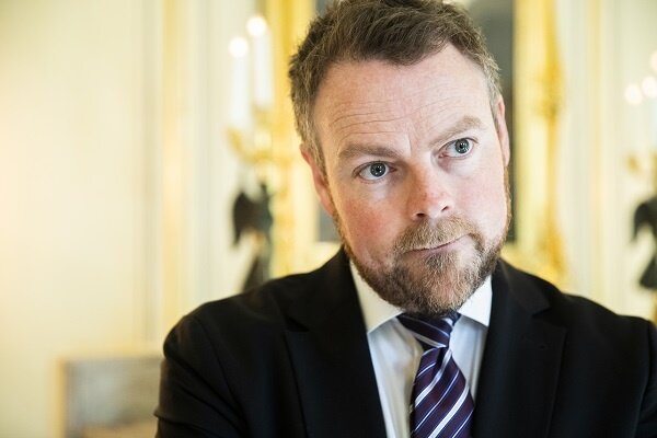 Minister of Labour and Social Affairs Torbjørn Røe Isaksen (Conservative Party)