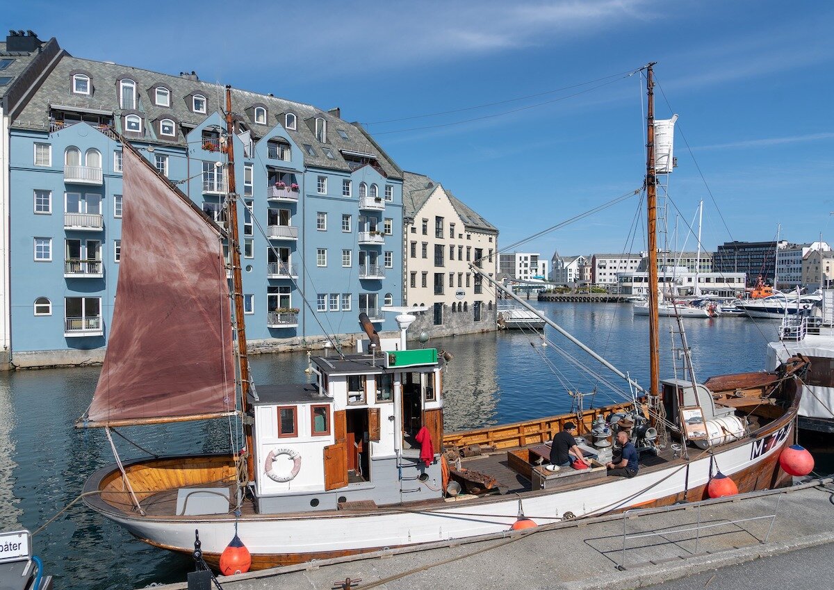 Alesund fishing boat