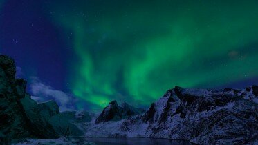 Northern Lights in Lofoten