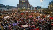 Thousands of Oslo people took to the streets on International Women's Day