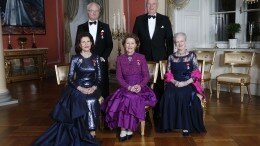 King and Queen in the 70th anniversary of King Carl Gustaf