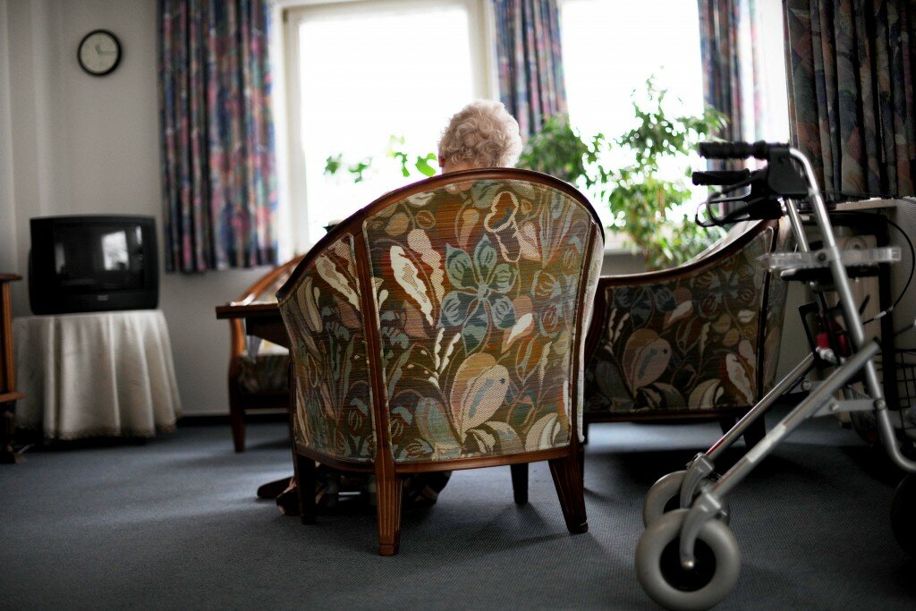 Senior Woman in a Nursing Home