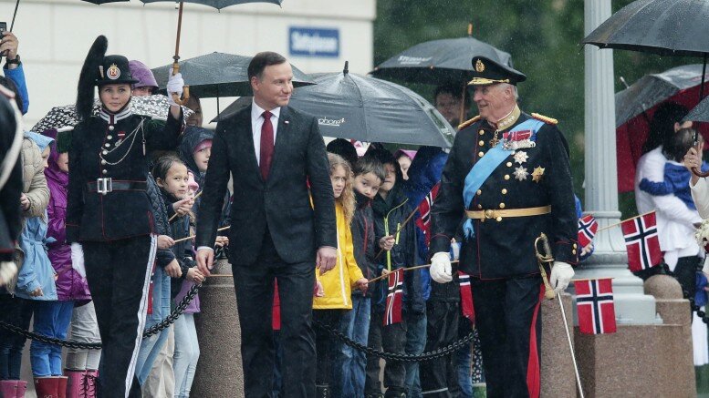King Harald and President Andrzej Duda