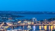 Kristiansand city in modern times