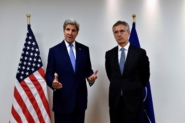 John Kerry meets with NATO Secretary-General Jens Stoltenberg