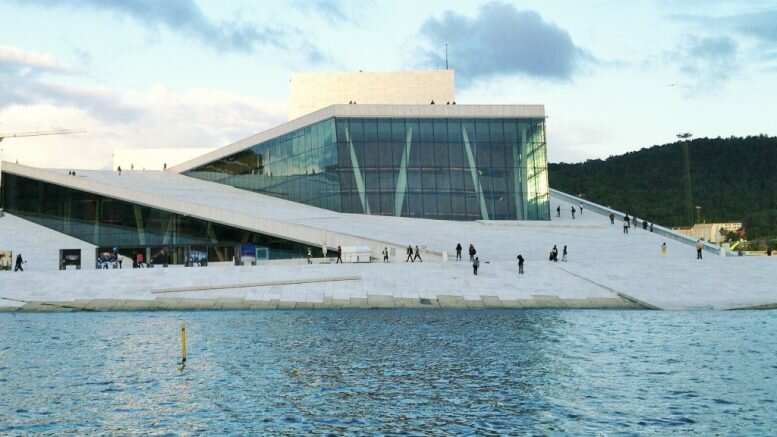 Oslo Opera house.
