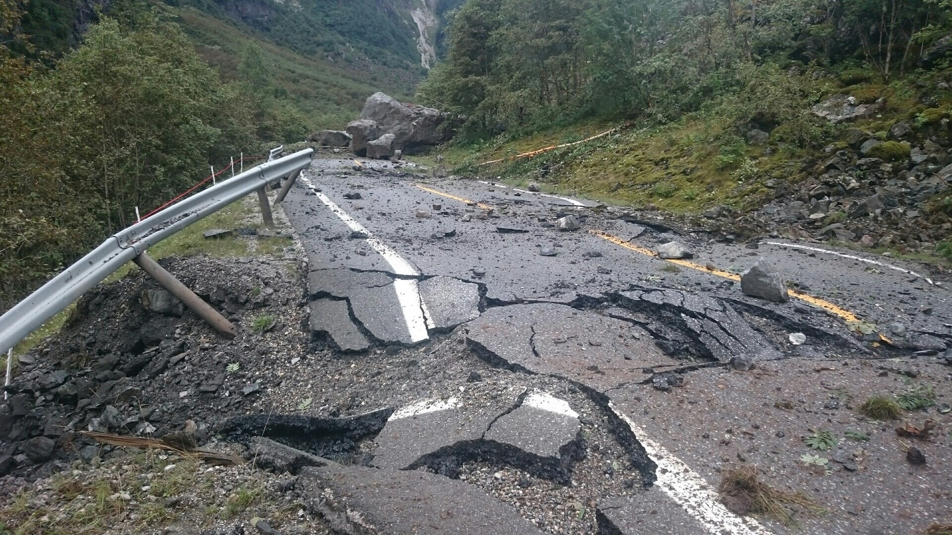 E16 in Gudvangen reopens Saturday