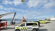 Man dead after the car landed in the sea in Molde