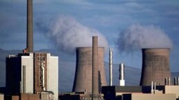 Nuclear reprocessing plant Sellafield in northwestern England. (AP Photo/Greenpeace, Sabine Vielmo)