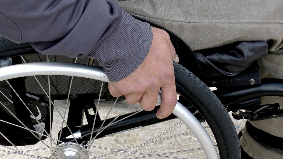 44 per cent of disabled people employed