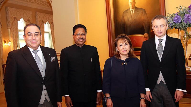 New ambassadors from Greece, India, Honduras and Moldova