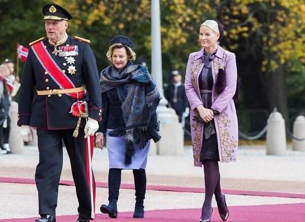 Crown Princess Mette-Marit, Queen Sonja and King Harald