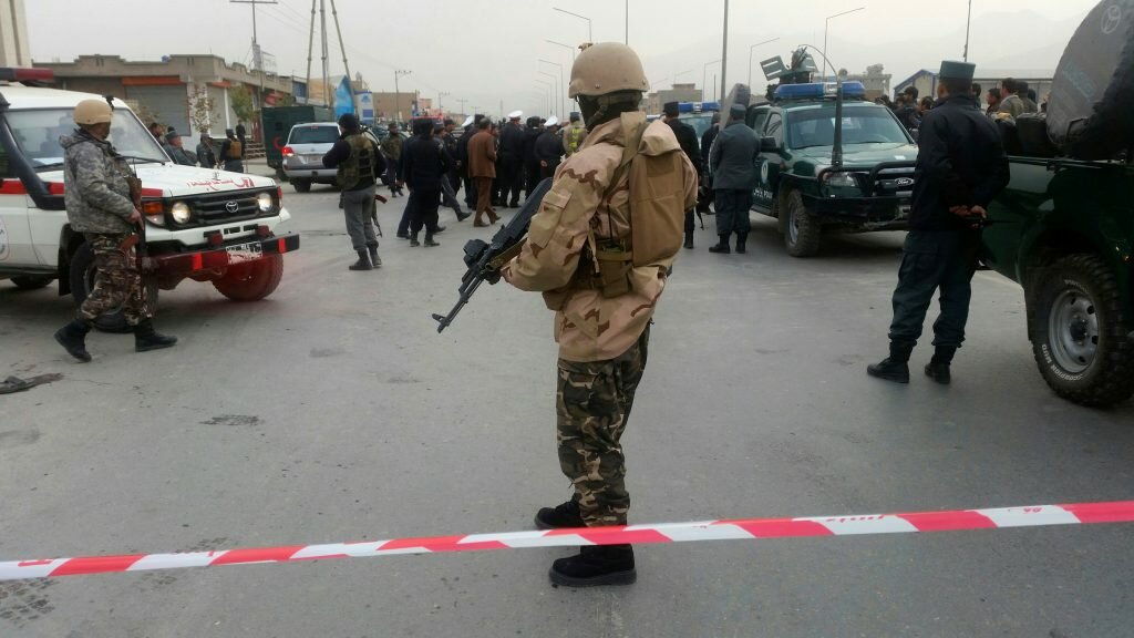 Suicide attacks against mosque in Kabul