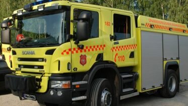 Fire in apartment block in Bergen