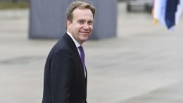 Norway's Foreign Minister Borge Brende