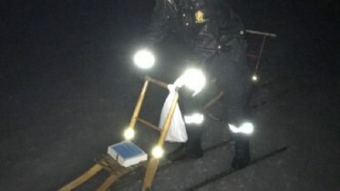 Petter Police in Levanger on callout to a cottage break-in – on a ‘spark’!