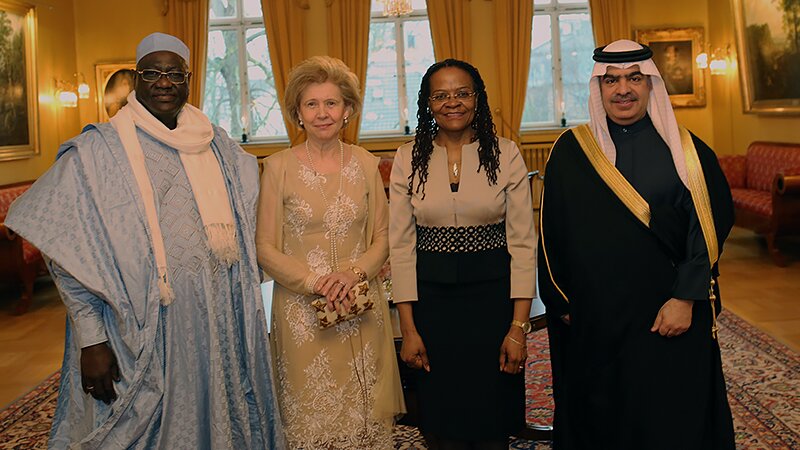 New ambassadors from Spain, Namibia, Bahrain and Chad