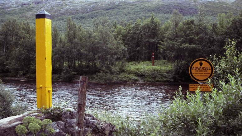 The Border Jakobselv in Finnmark