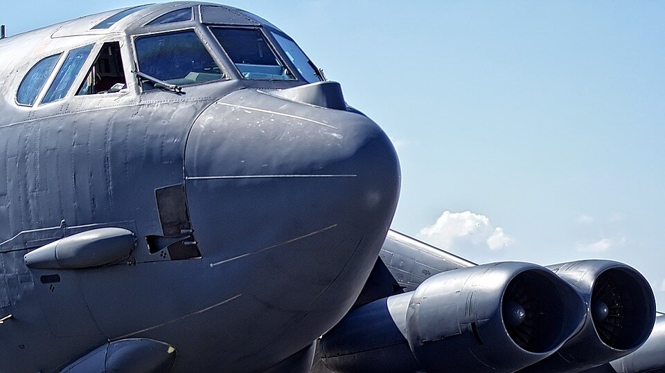 B-52 on exercise in Troms