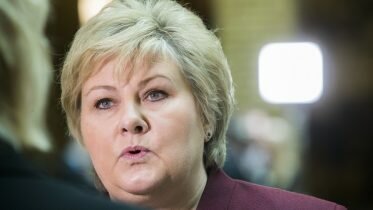 Solberg: Pleased with the French president regarding EU
