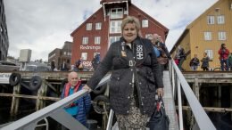 Prime Minister Erna Solberg, outlook is brightest in the north