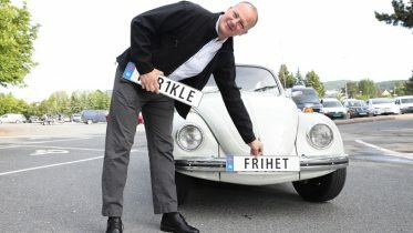 You can now get your personal car plate