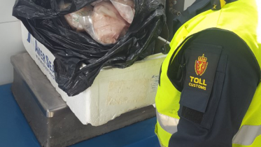 Customs in Oslo have seized a ton of tourist fish