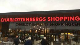 Charlottensbergs Shoppingcenter border trade