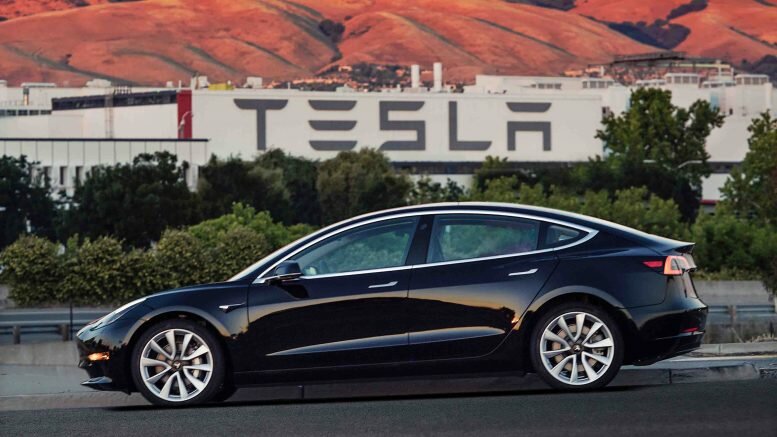 Tesla batteries electric car