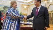 Prime Minister Erna Solberg, and China's President Xi Jinping
