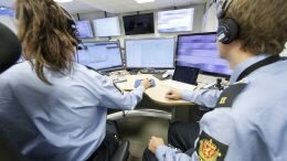 Police at work Sweden