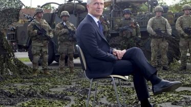 EU defense gets a helping hand from Stoltenberg