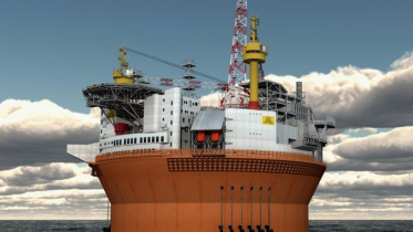 Oil production on Goliat was almost halved last year