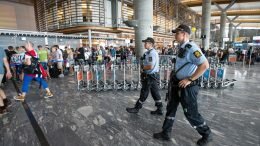 Police at Oslo Airport