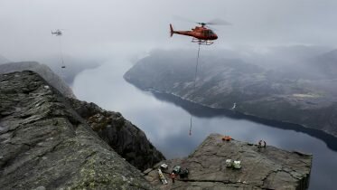 Tom Cruise in place in Stavanger