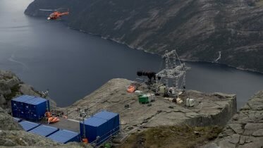 Preikestolen rock situated in India in new “Mission: Impossible” movie