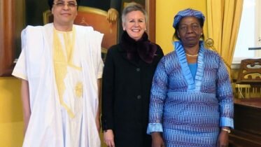 Ambassadors from DR Congo, Luxembourg and Mauritania