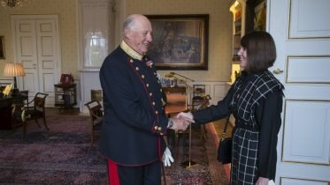 The royal couple on state visit to Argentina in March