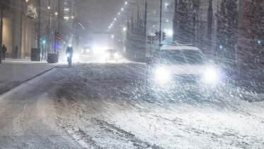 Difficult driving conditions this Christmas weekend