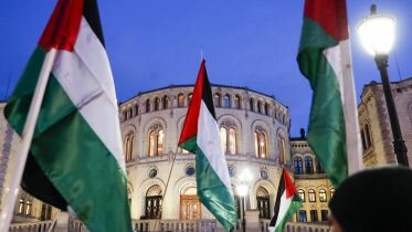 Demonstration in Oslo against Trump’s Jerusalem decision