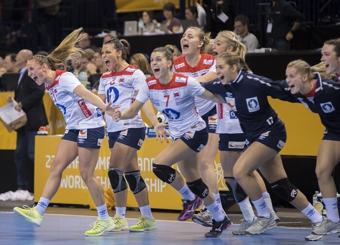 Norwegian team Handball Loss World Championship