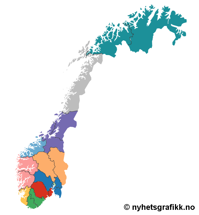 Norway Regions merger