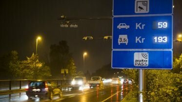 Traffic through the tollring in Oslo fell by 4.5 per cent in March