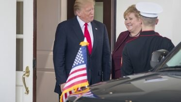 Trump and Solberg reject rumours of war