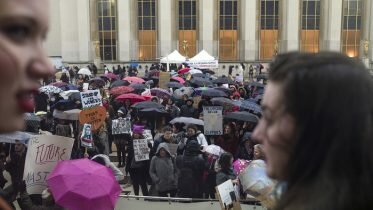 Women march in opposition to Trump all over the world