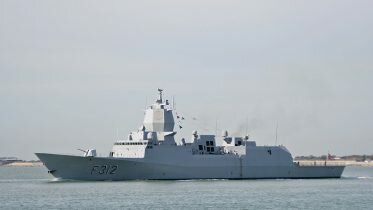Allied warships participate in military exercise in Western Norway
