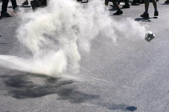 Came to Norway with Tear Gas